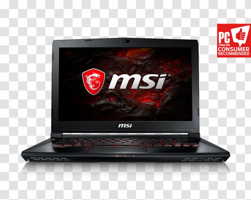 Laptop Mac Book Pro MSI GS43VR PHANTOM PRO-210 14 Inch Intel Core I7-7700HQ 2.8GHz/ 32GB D Micro-Star International - Computer Transparent PNG
