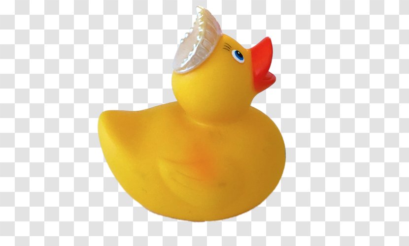 Rubber Duck Yellow Natural Toy - Water Bird Transparent PNG