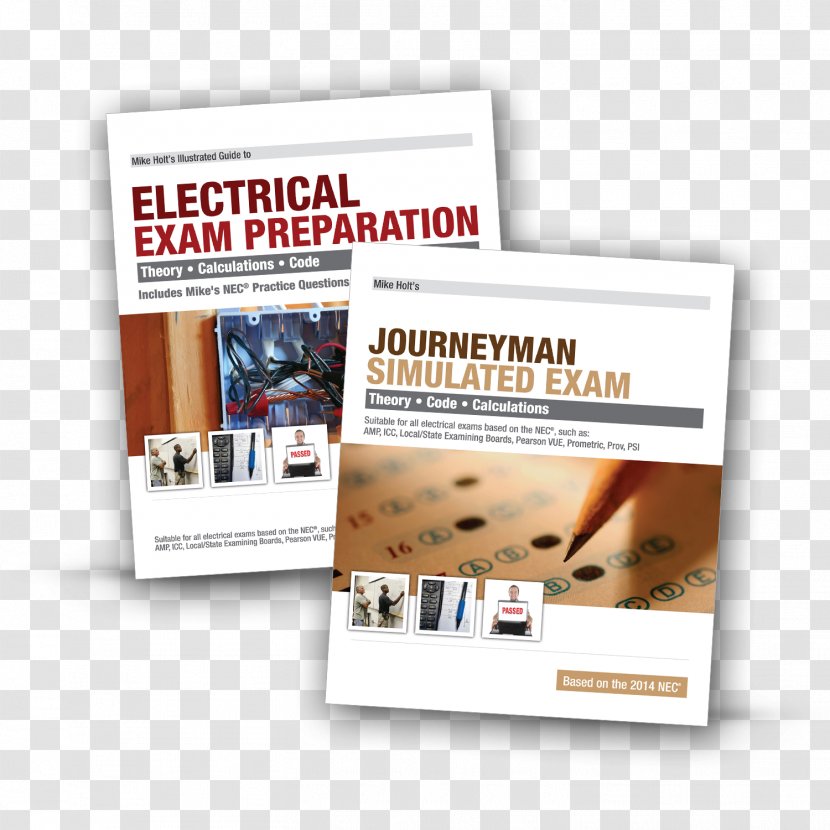 Electrician's Exam Preparation Guide: Based On The 2008 NEC 1999 Test Journeyman Simulated - Book - Act Prep Transparent PNG