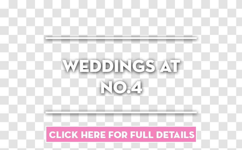 No. 4 Clifton Village Restaurant Logo Brand Party - Wedding Venue Transparent PNG