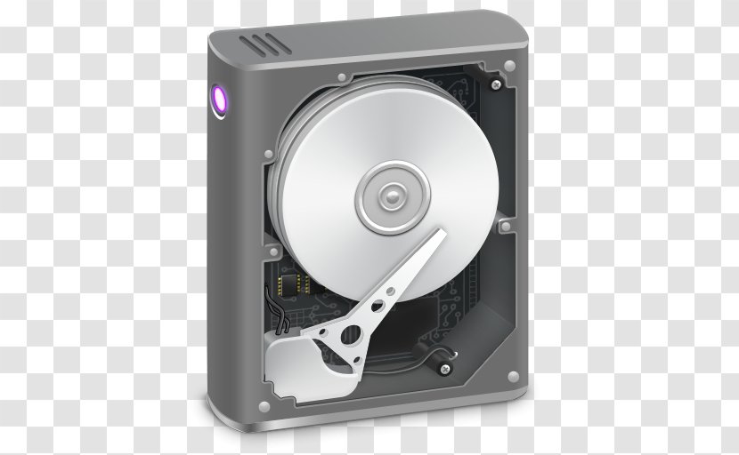 Hard Drives Apple Icon Image Format Vector Graphics - Computer Hardware Transparent PNG