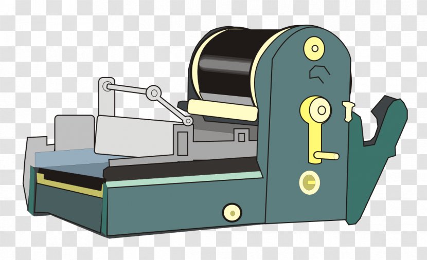 Paper Mimeograph Duplicating Machines Spirit Duplicator Typewriter - Printing Press - Italy Transparent PNG
