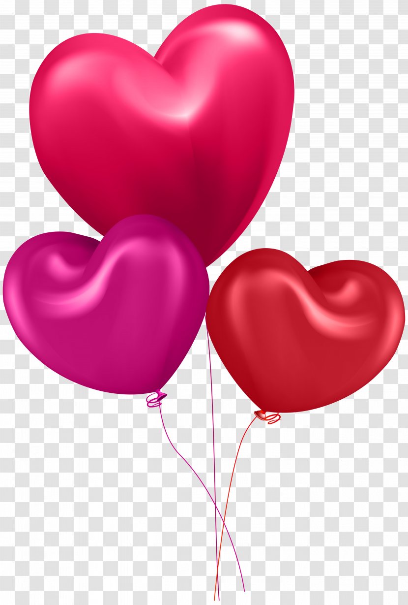 Valentine's Day Balloon Heart Greeting & Note Cards Clip Art - Stock Photography Transparent PNG