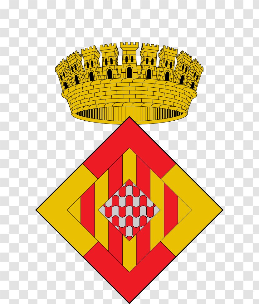 Alt Urgell Province Of Girona Coat Arms Catalan Heraldry - Comarcal Council - Gold Crown Transparent PNG