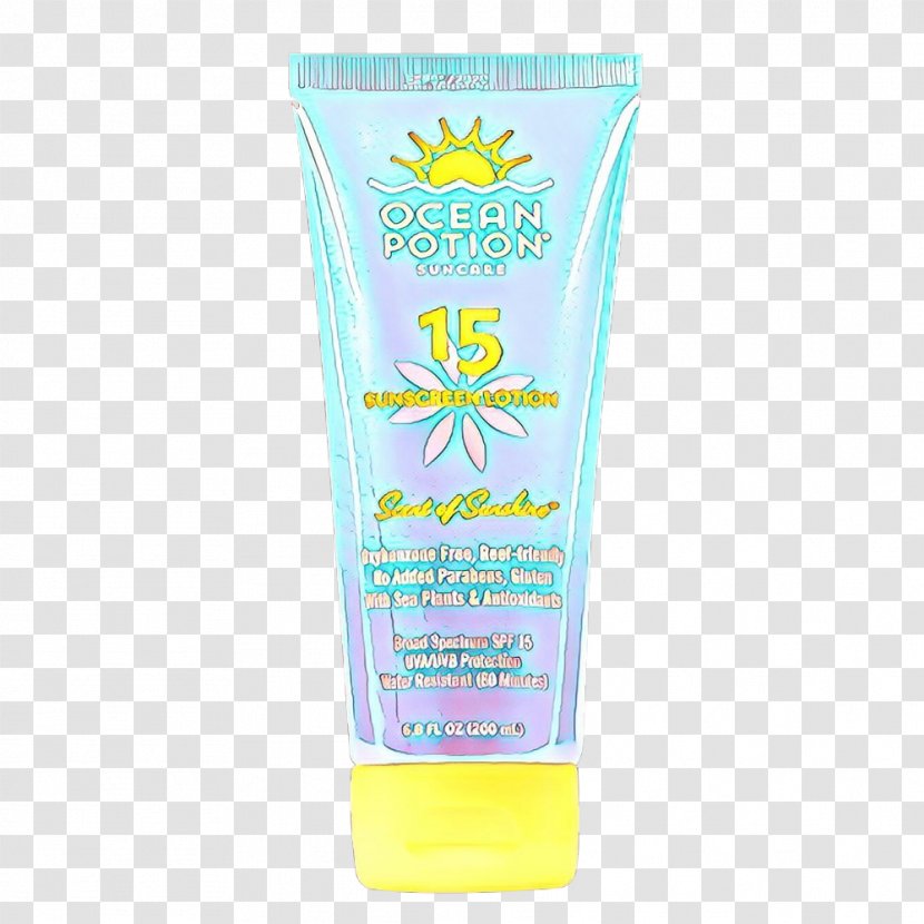 Sunscreen Lotion Cream Shower Gel Product - Hand - Camomile Transparent PNG