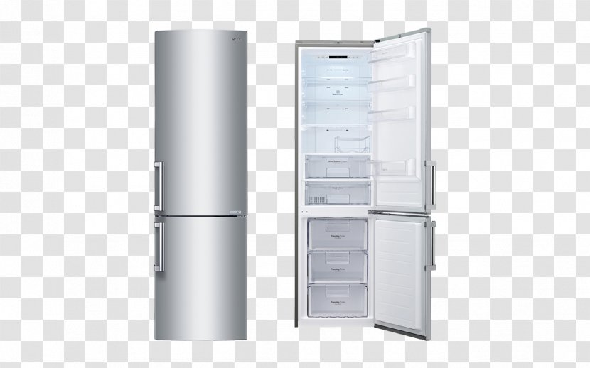 LG GBB60SAGFS Refrigerator Saffiano Right Auto-defrost Freezers Electronics GBP20PZQFS - Major Appliance - Hall Transparent PNG