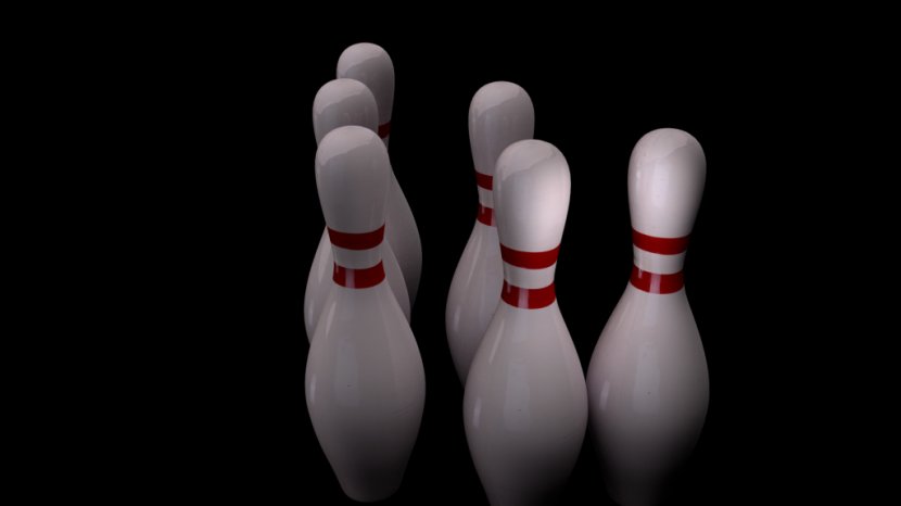 Bowling Pin League Clip Art - Frame - Pins Transparent PNG