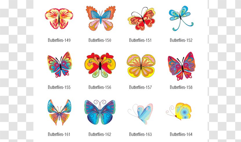 Butterfly Clip Art - Smiley - Free Cliparts Butterflies Transparent PNG