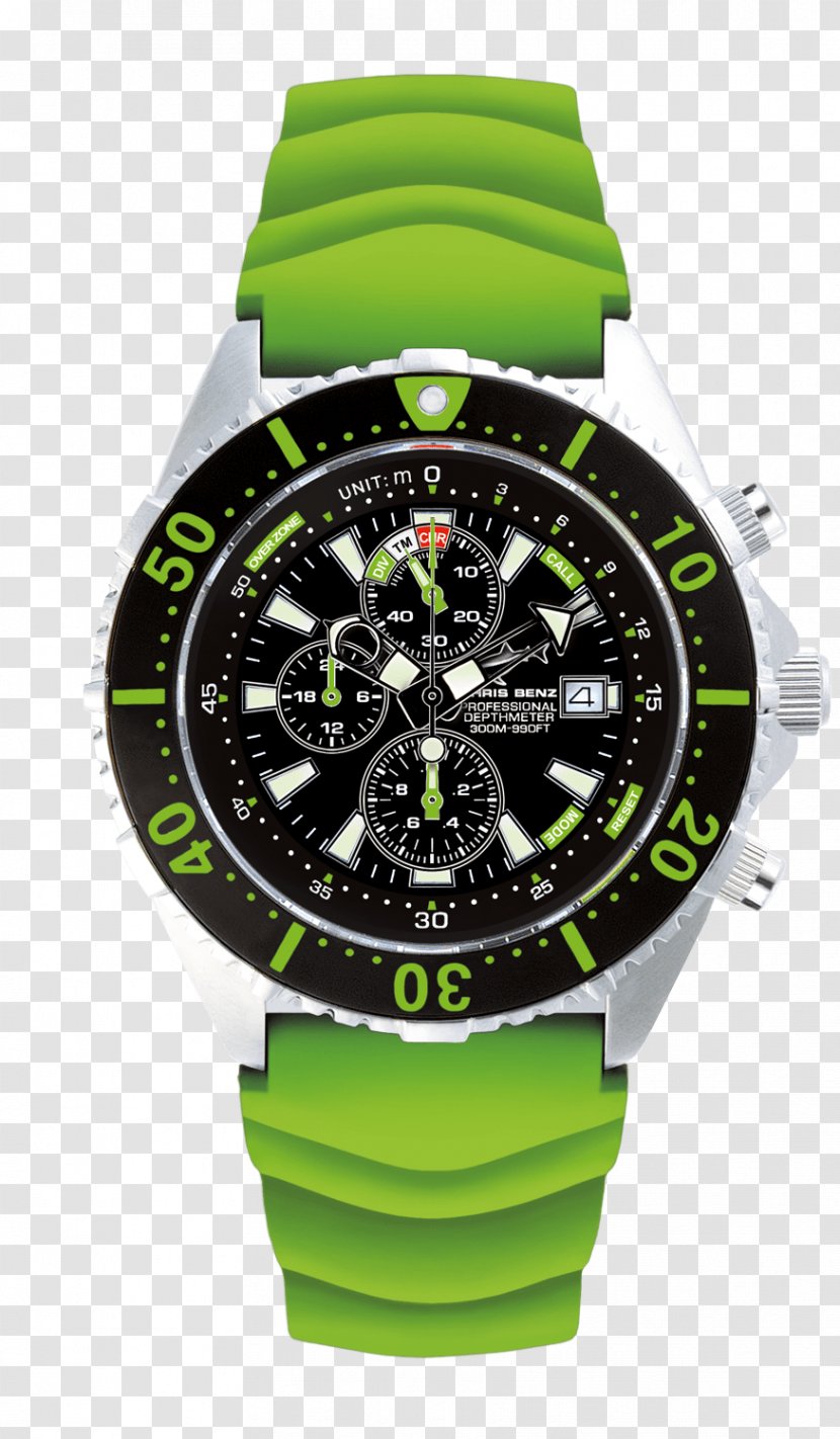 Diving Watch Chronograph Chronometer Clock - Chris Benz Transparent PNG