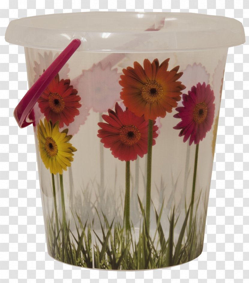 Bucket Floristry Liter Flower Transvaal Daisy - Vase Transparent PNG