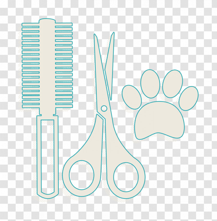 Hair Salon Icon Paw Icon Animals Icon Transparent PNG