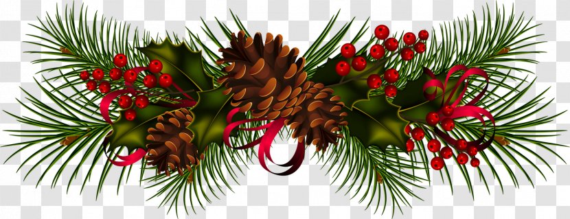 Garland Christmas Wreath Clip Art - Tree Transparent PNG