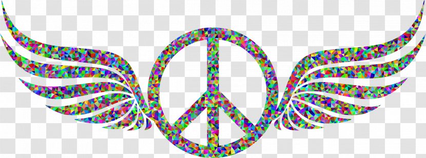 Peace Symbols Mosaic - Jewellery - Design Transparent PNG