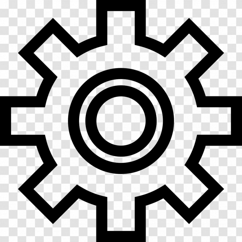 Mechanical Engineering Industry - Structural - Cogwheel Pictogram Transparent PNG