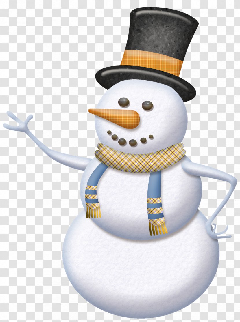 Cute Snowman Royalty-free Clip Art - Christmas Ornament Transparent PNG