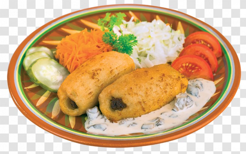 Korokke Croquette Pakora Taquito Vegetarian Cuisine - Dish - Deep Frying Transparent PNG