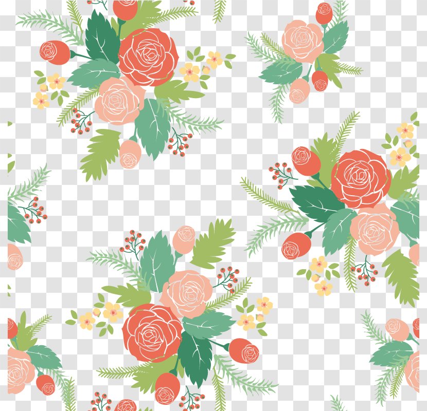 Floral Design Flower Pattern - Vector Transparent PNG