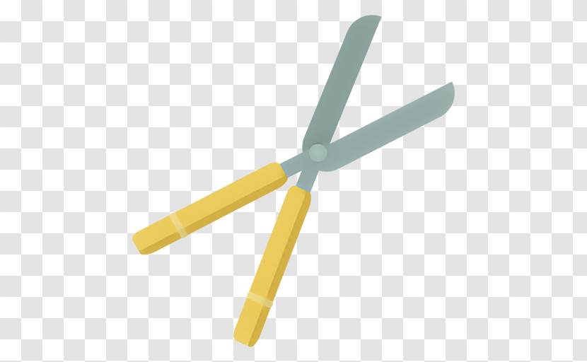 Yellow Propeller Transparent PNG