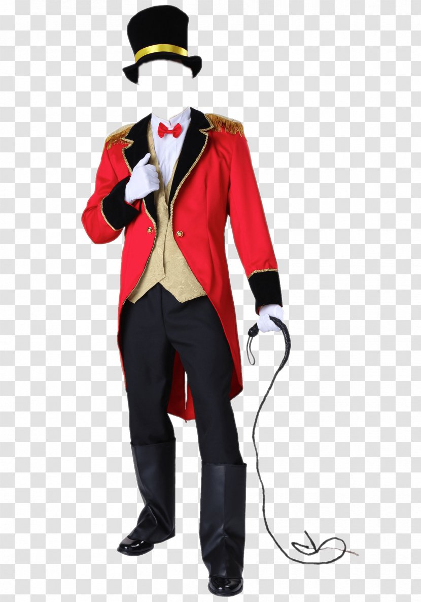 Ringmaster Halloween Costume Clothing Jacket - Mascot Transparent PNG