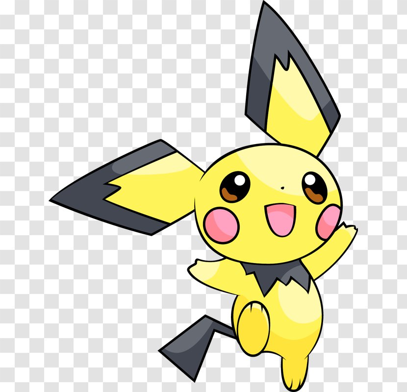 Pokémon HeartGold And SoulSilver Platinum Diamond Pearl Pikachu Crystal - Pichu Transparent PNG