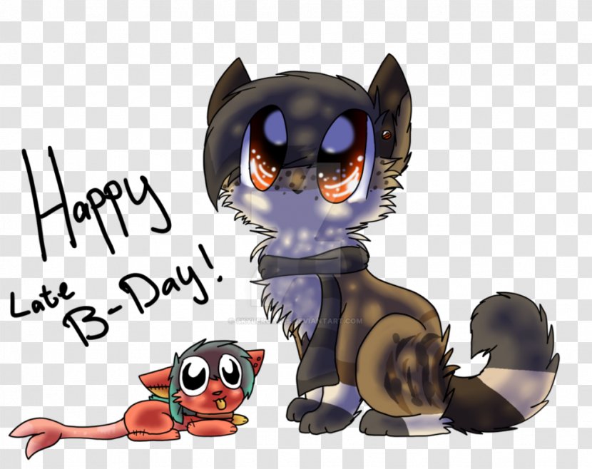 Kitten Whiskers Dog Cat Horse - Carnivoran - Happy B.day Transparent PNG