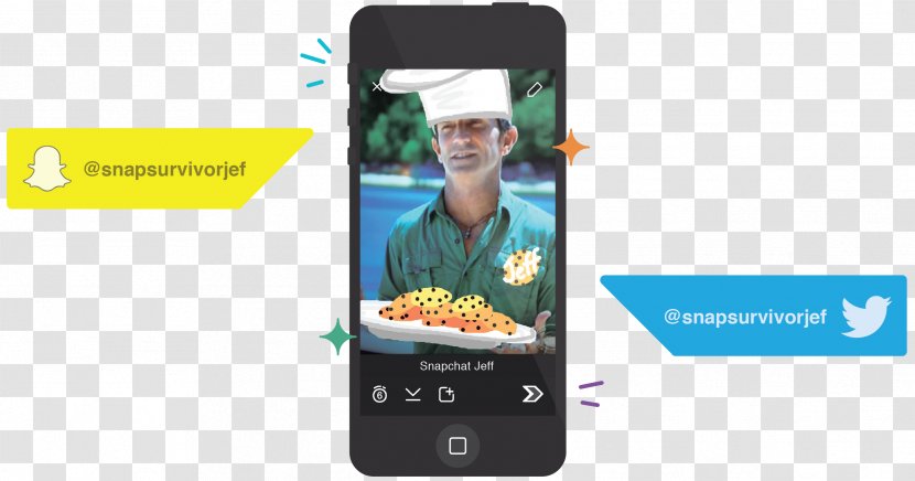 Portable Communications Device Multimedia Gadget Electronics Media Player - Communication - Snapchat Transparent PNG