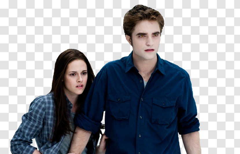 Twilight Edward Cullen Bella Swan Robert Pattinson Breaking Dawn - Silhouette - Ua Transparent PNG