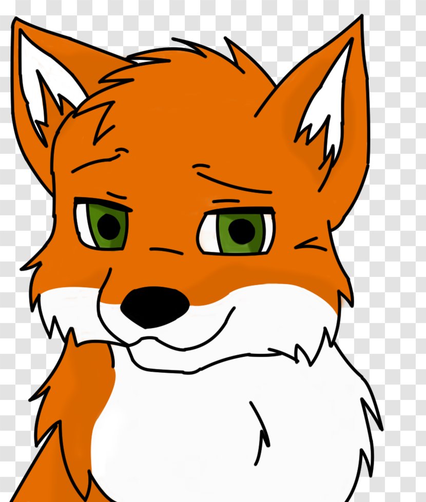 Whiskers Kitten Red Fox Snout Clip Art - Face Transparent PNG