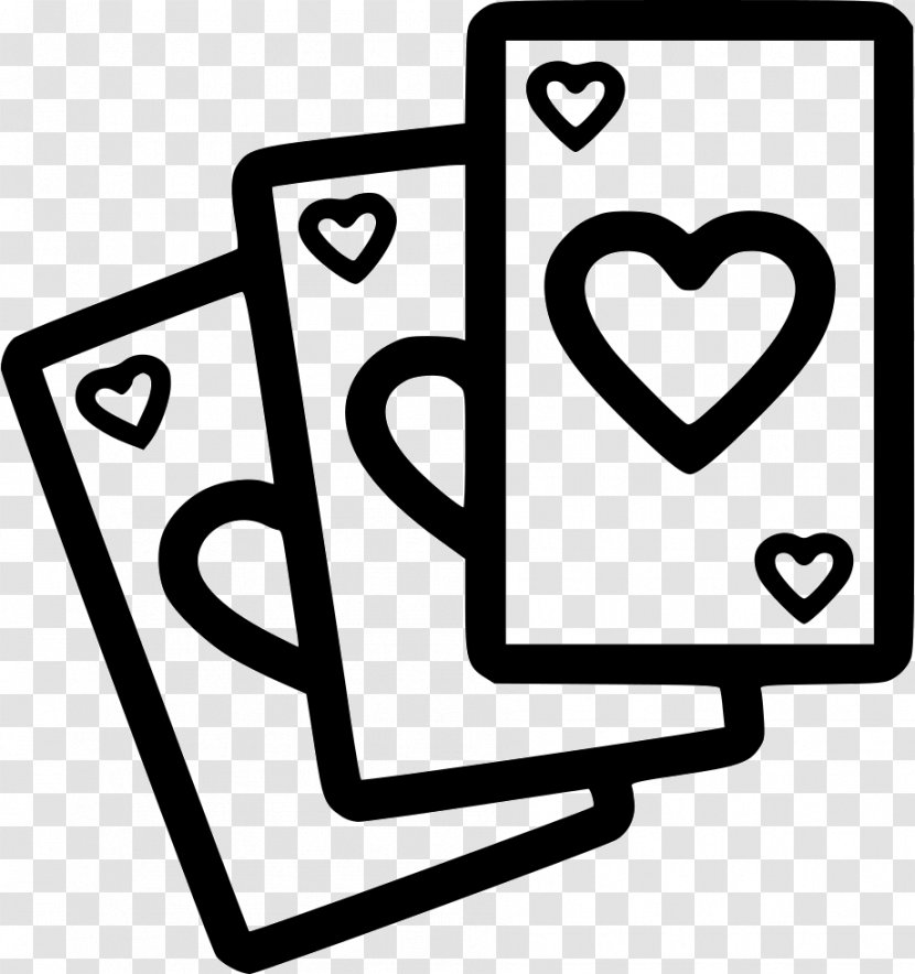 Clip Art Playing Card Vector Graphics Game Image - Line - Symbol Transparent PNG