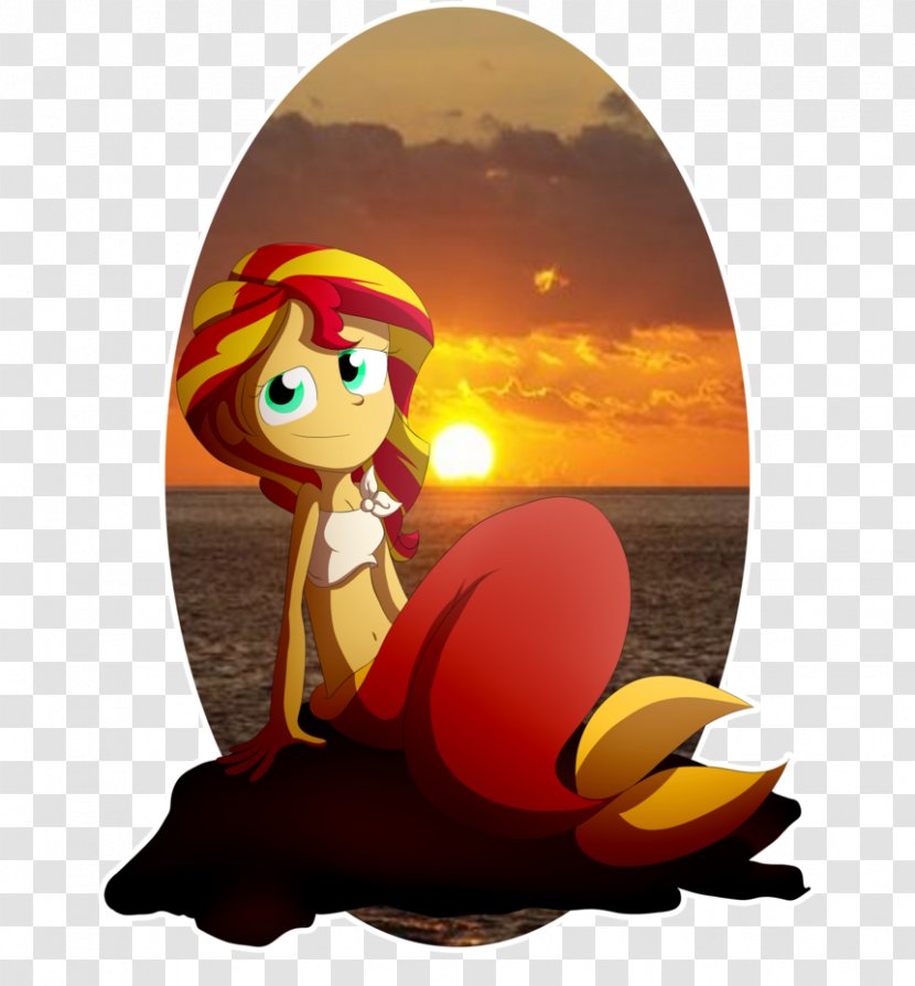 Pony Sunset Shimmer Rarity Applejack Pinkie Pie - Ekvestrio - Mermaid Transparent PNG