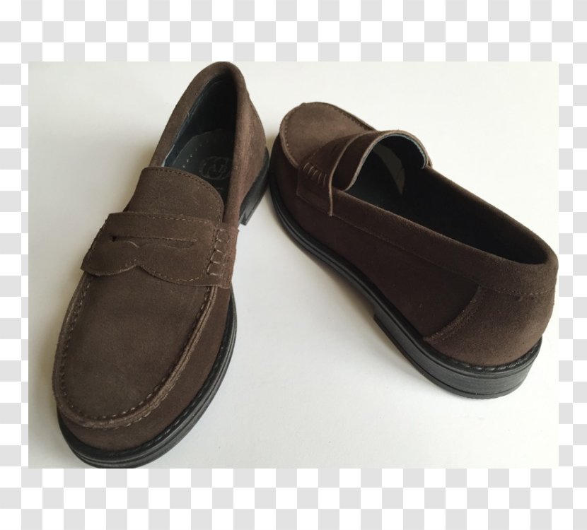 Slip-on Shoe Suede Walking - Brown - Boy Shoes Transparent PNG