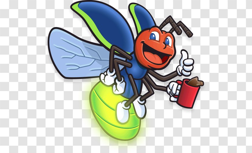 The Lightning Bug Firefly Insect Clip Art - Food Transparent PNG
