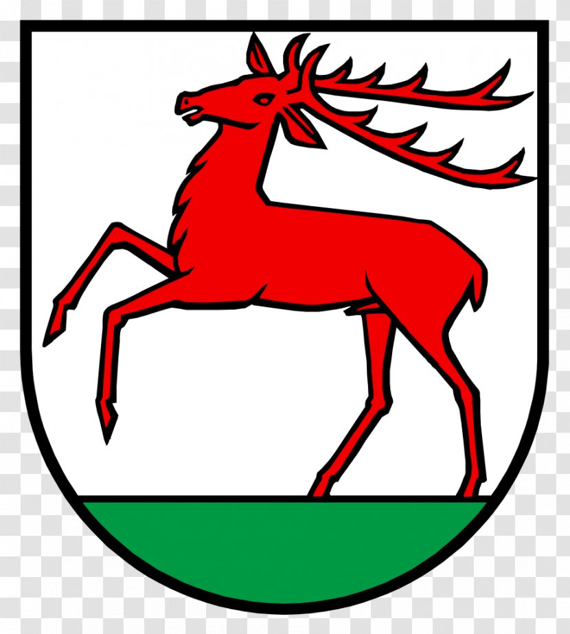 Hirschthal Coat Of Arms Trottengasse Clip Art - Deer - Hal Transparent PNG