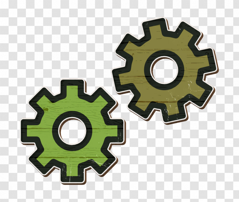 Gear Icon Gears Icon Strategy And Managemet Icon Transparent PNG