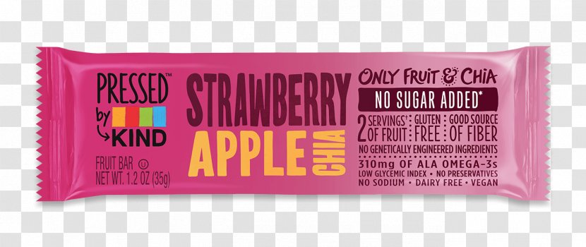 Kind Apple Strawberry Fruit Snacks Cherry - Rectangle - In Transparent PNG