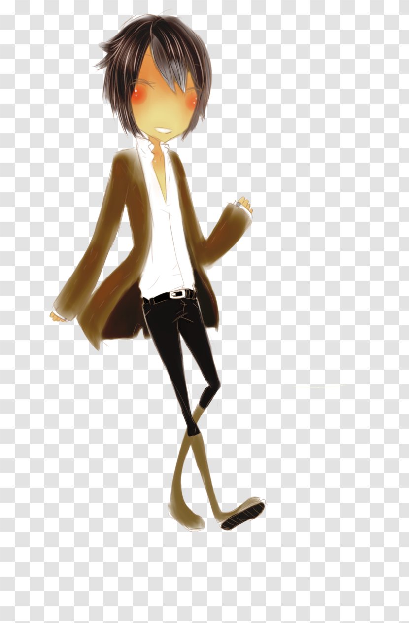 Cartoon Figurine - Silhouette - Good Bye Transparent PNG