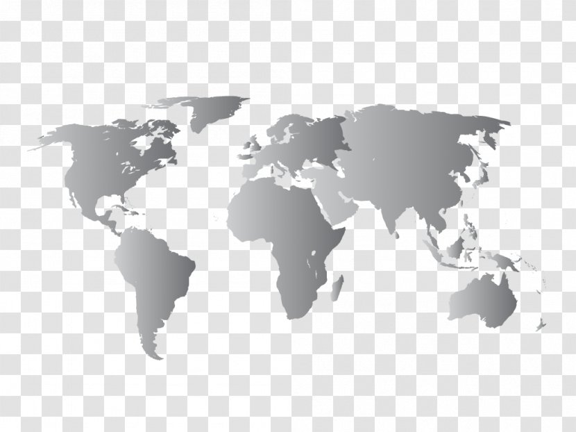 World Map Wall Decal - Business Transparent PNG