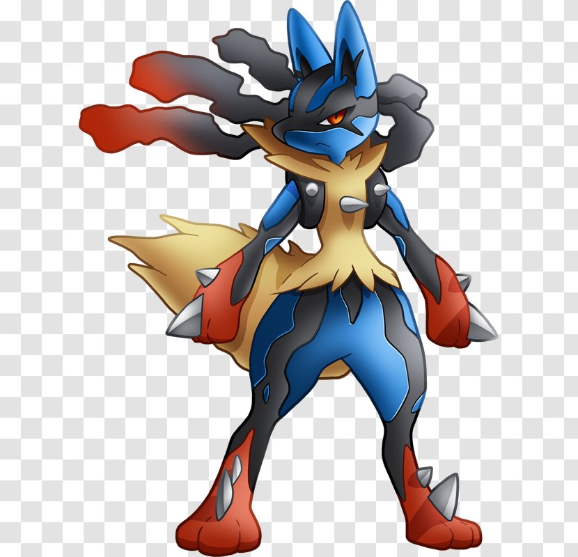 Lucario Pokémon Mystery Dungeon: Blue Rescue Team And Red Diamond Pearl X Y Black 2 White - Mecha - Pikachu Female Transparent PNG