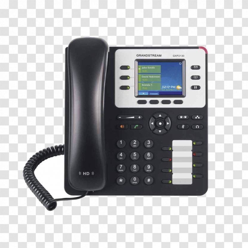 Grandstream Networks GXP2130 VoIP Phone Telephone GXP1625 - Provider Transparent PNG