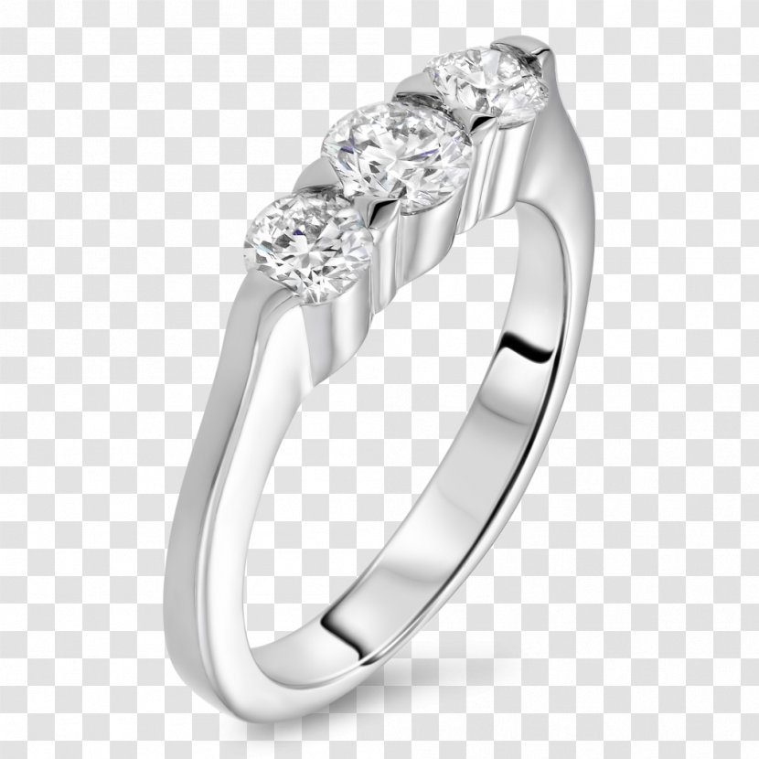 Engagement Ring Diamond Silver Jewellery - Fashion Accessory Transparent PNG