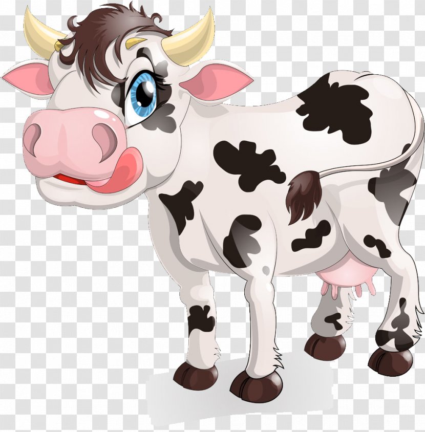 Cattle Milk Cartoon Royalty-free - Stockxchng - Dairy Cow Transparent PNG