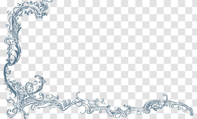 Silver Lace - Color - Black And White Transparent PNG