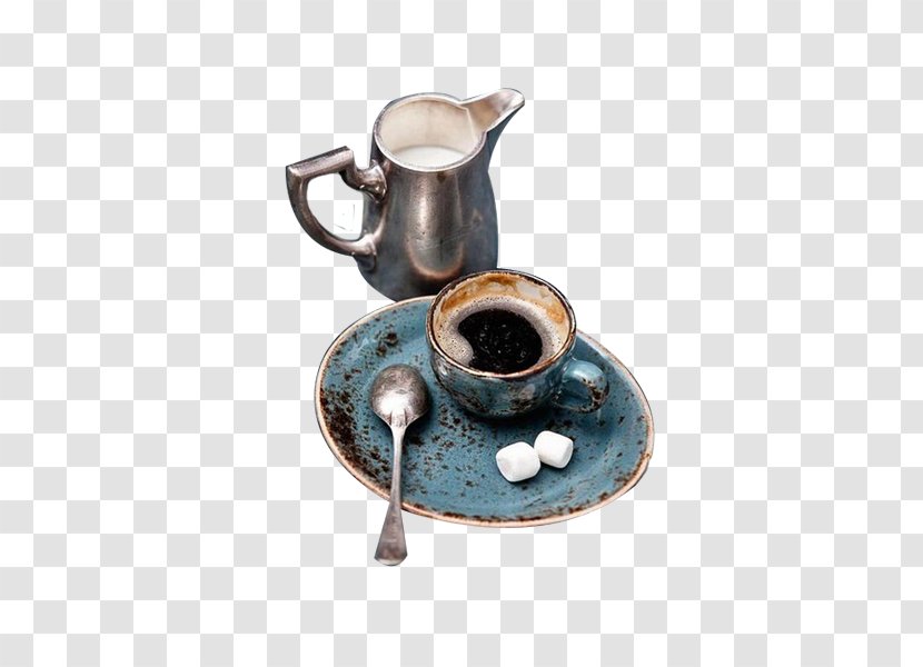 Turkish Coffee Espresso Latte Irish - A Pot Of Milk Transparent PNG