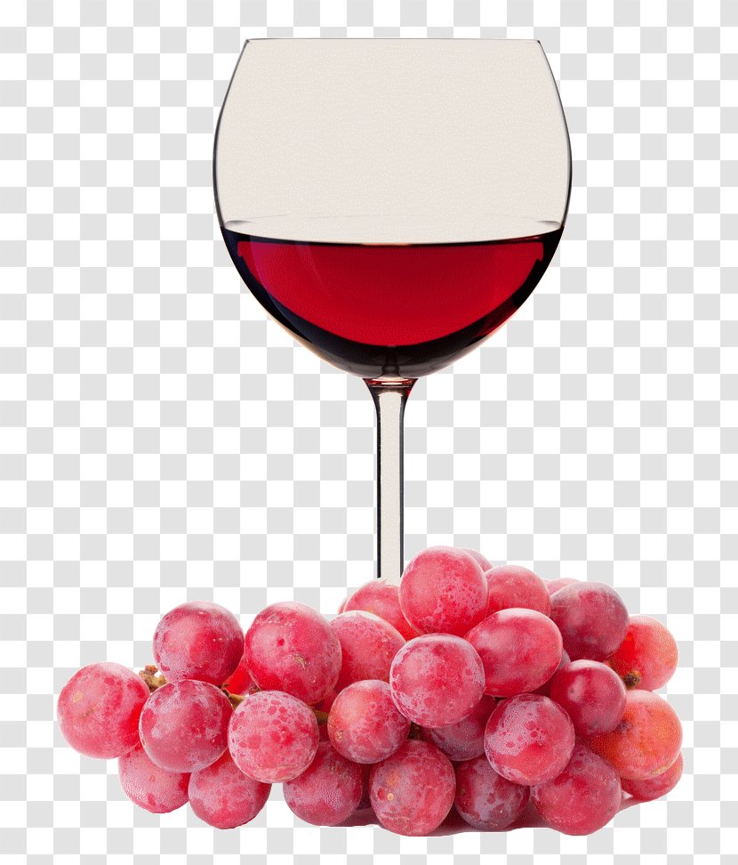 Red Wine Glass White Champagne - Cranberry Transparent PNG