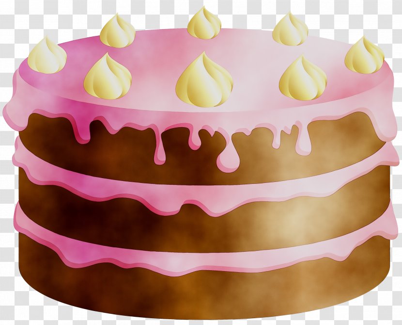 Buttercream Cake Decorating Royal Icing Sugar Paste Torte - Food Transparent PNG