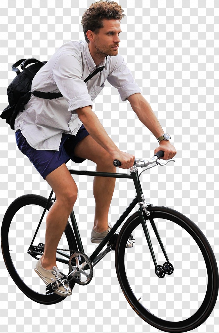 Single-speed Bicycle Cycling - Handlebars Transparent PNG