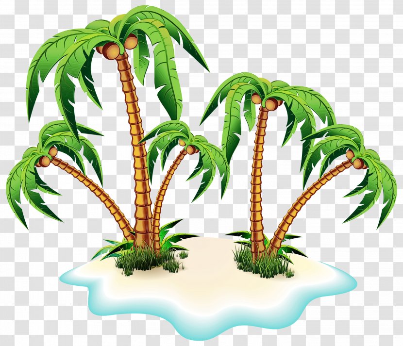 Clip Art Transparency Vector Graphics Palm Trees - Flower - Tree Transparent PNG