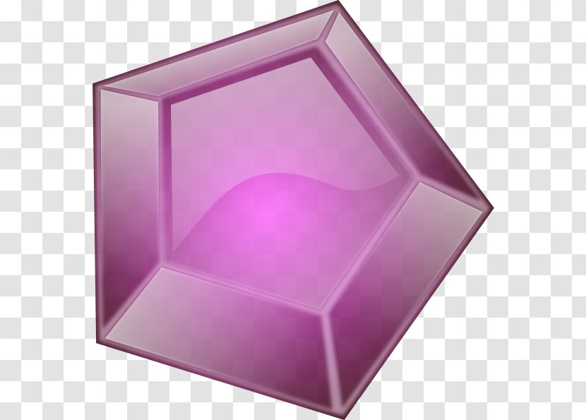 Gemstone Diamond Jewellery Clip Art - Purple - Gems Transparent PNG