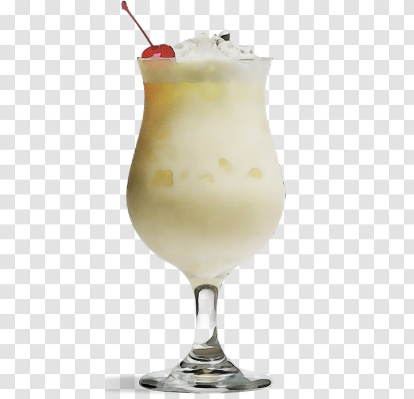Milkshake - Watercolor - Irish Cream Cocktail Transparent PNG