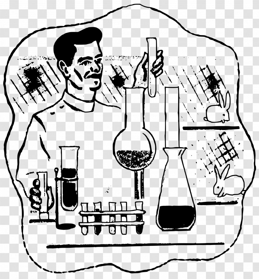 Laboratory Scientist Clip Art - Watercolor Transparent PNG